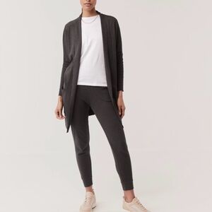 Pact Airplane Organic Cotton Outdoor Hiking Yoga Camping Travel Cardigan S